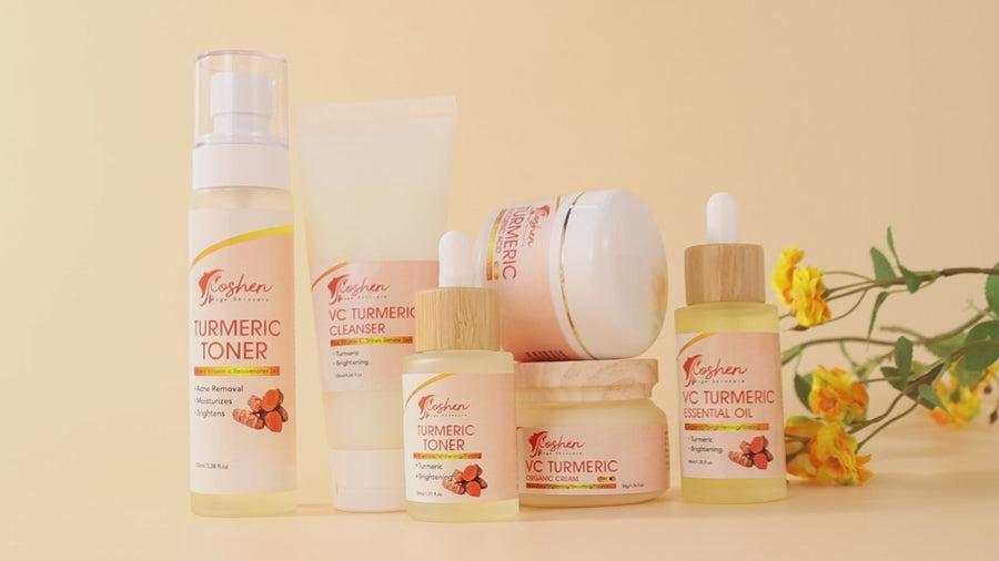 Turmeric Skincare Set – Brightening & Nourishing Collection